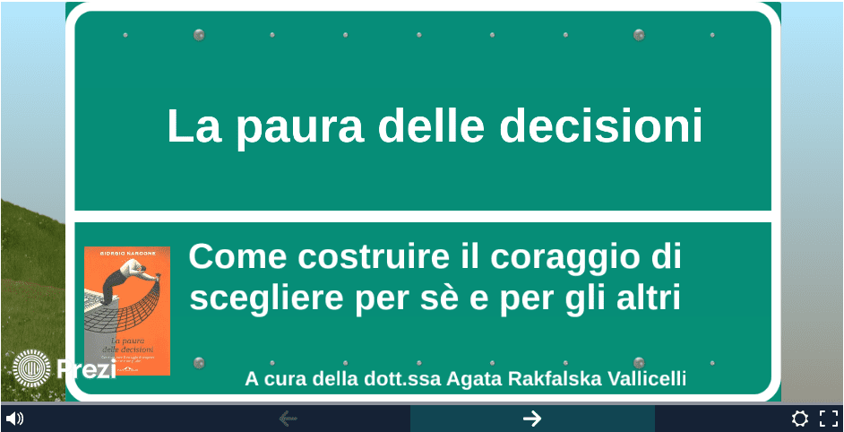 La paura delle decisioni - Agata Rakfalska